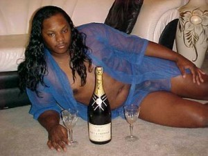 He's celebrating.