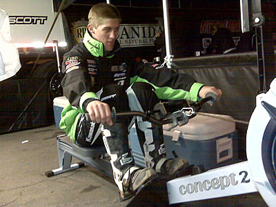 larsen21 PJ Larsen erging it up in Anaheim!