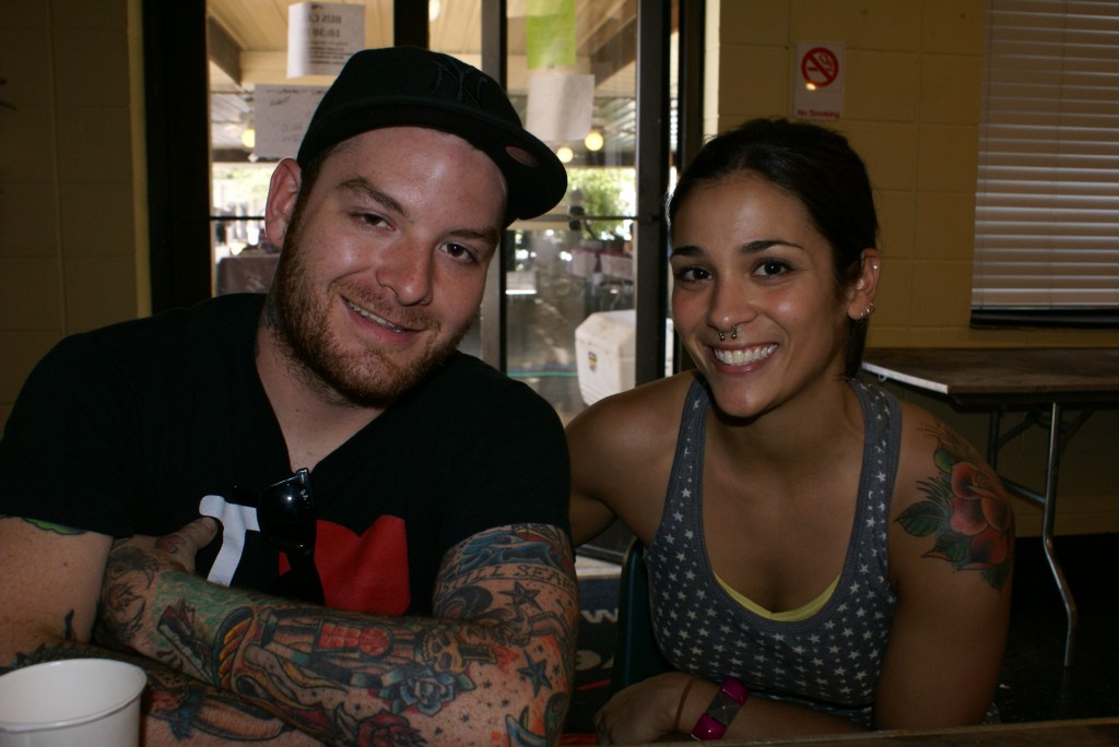 me and Buddy (vocals, Senses Fail)