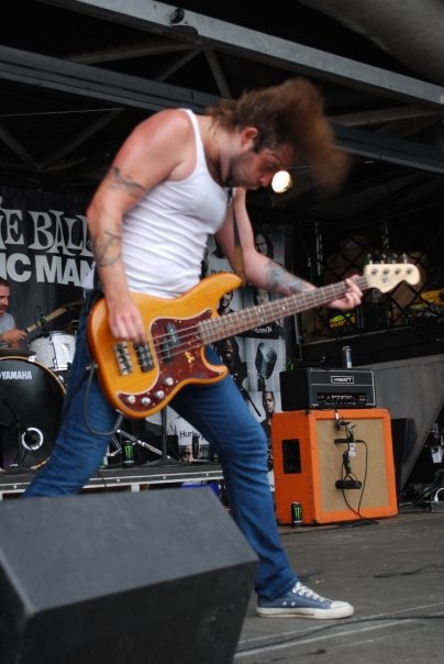 Chris, live @ Cincinnati Warped 2009