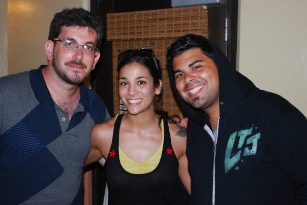 Eric, Me & Orbi at the Cincinnati Warped Tour, 2009