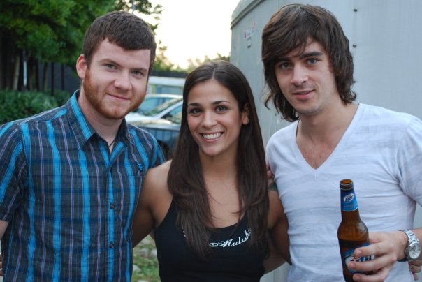 With Rory and Chris of Enter Shikari