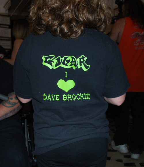 Dave Brockie = Oderus (even the kids love him! awww)