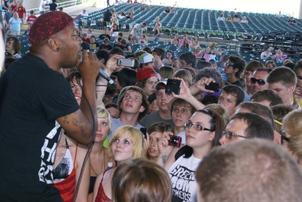 P.O.S. live at Warped Tour 2009