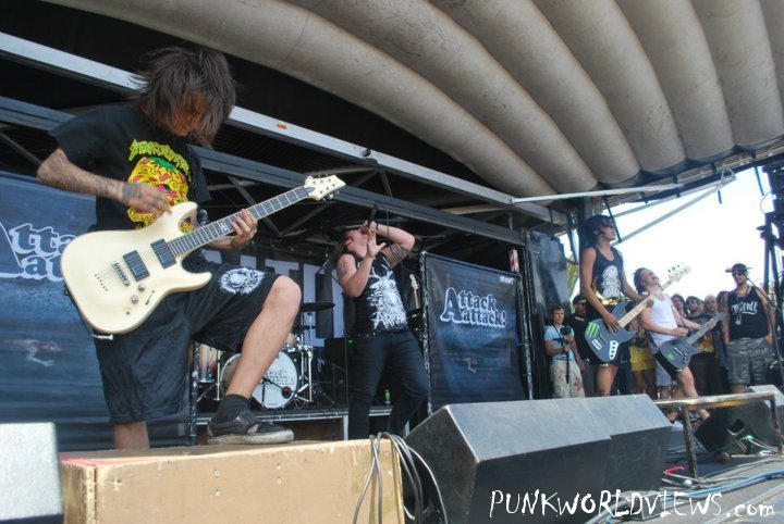 Attack Attack! - Warped 2010 - Ventura, CA