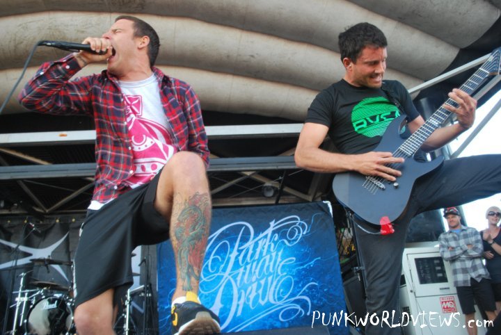 Parkway Drive - Warped 2010 - Carson, CA