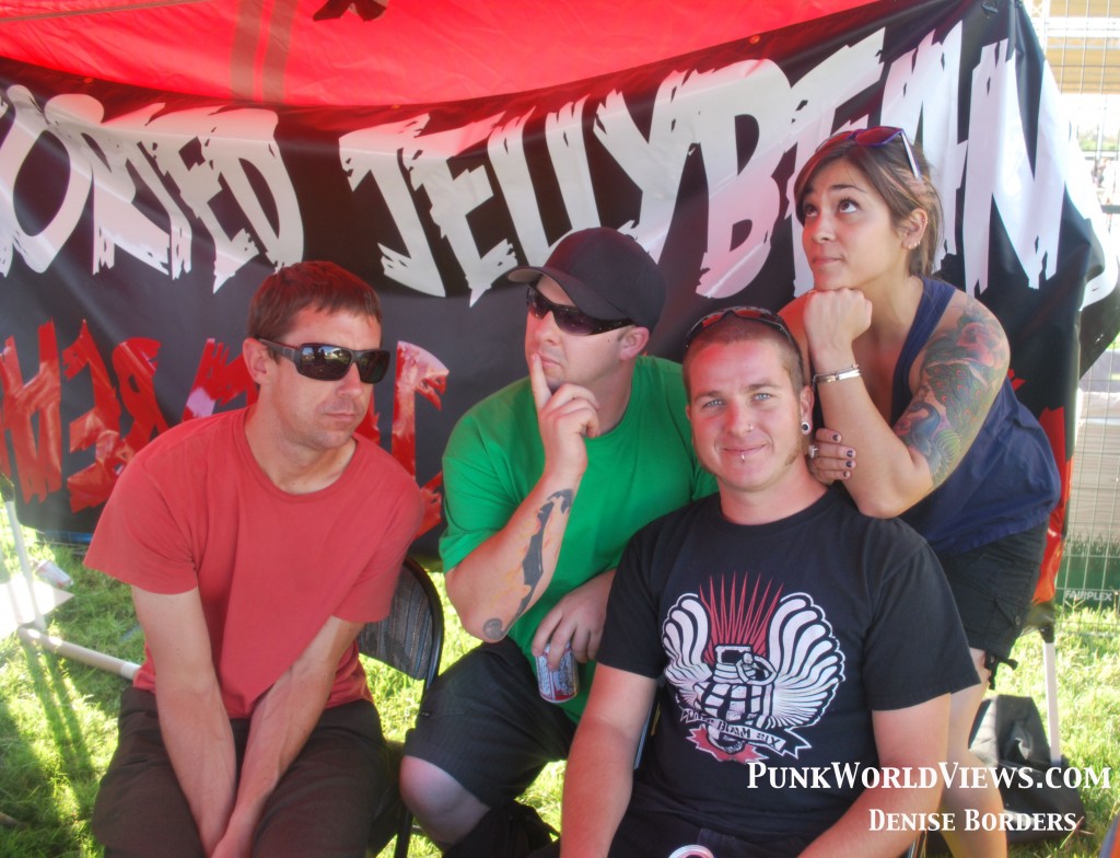 With the Assorted Jellybeans @ Warped Tour (Pomona)