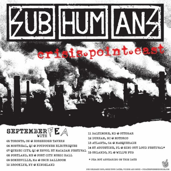 Subhumans Announce First New Album in Over a Decade + Tour Dates